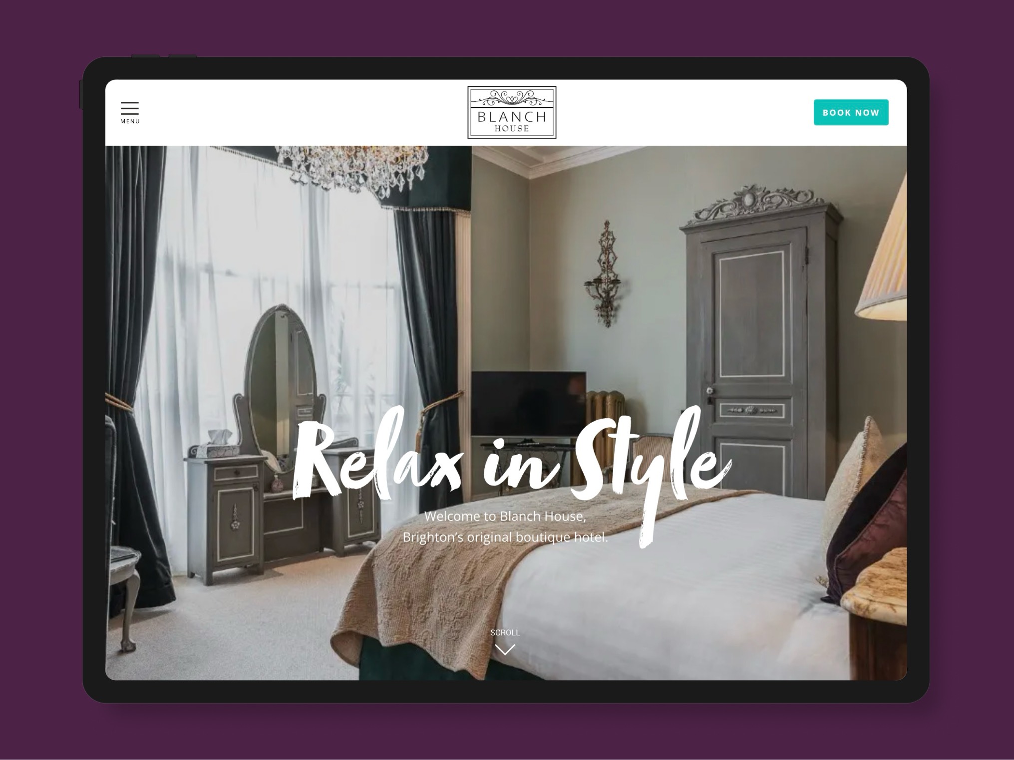 website design for Blanch House