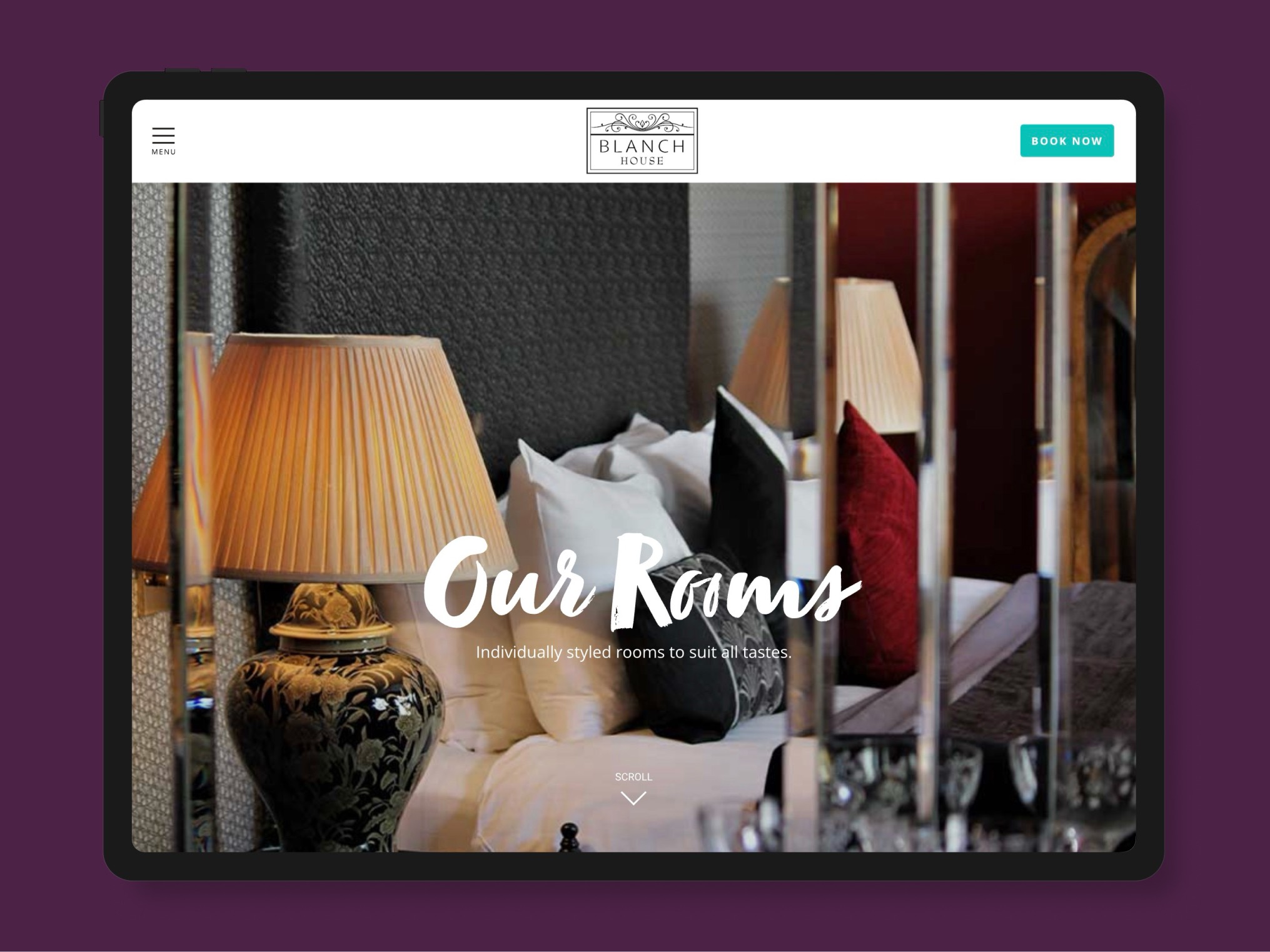 website design for Blanch House