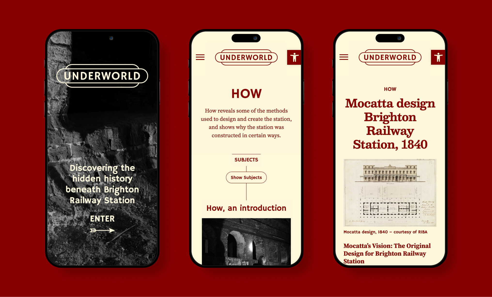 underworld-website-design