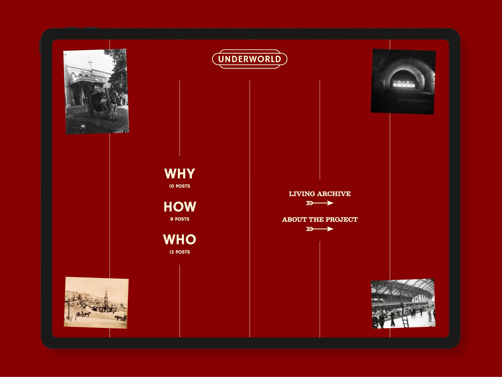 underworld-website-design